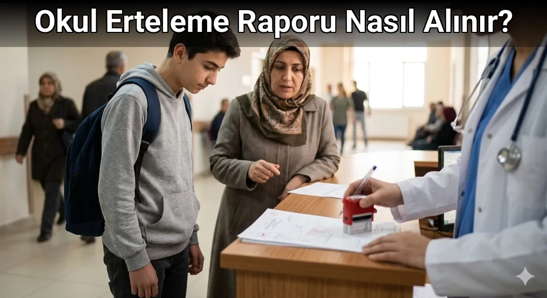 Okul Erteleme Raporu Nasıl Alınır?